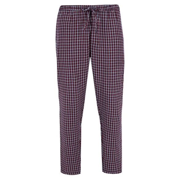 Ten West Apparel Men's Long Sleeve Henley With Flannel Pant Lounge Set - Picture 3 of 4